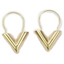 Essential V Hoop Earrings - Louis Vuitton