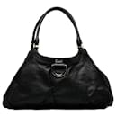 Leather Abbey D-Ring Shoulder Bag - Gucci
