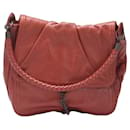 Leather Flap Handbag - Bottega Veneta