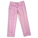 Pantalones Prada rosa de los años 2000