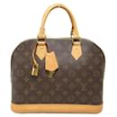 Louis Vuitton Monogram Alma PM  Canvas Handbag M53151 in Good condition