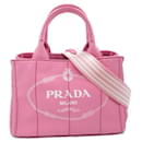 Canapa Logo Handbag  1BG439 - Prada