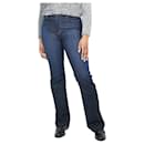 Dark blue flared jeans - size UK 14 - J Brand