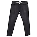 Jeans Givenchy Straight-Leg em algodão preto