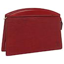 LOUIS VUITTON Pochette Epi Trousse Crete Rosso M48407 LV Aut 68989 - Louis Vuitton