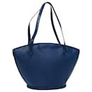 LOUIS VUITTON Epi Saint Jacques Shopping Shoulder Bag Blue M52275 auth 69569 - Louis Vuitton