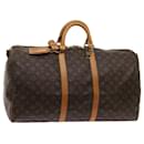 Louis Vuitton Monogram Keepall Bandouliere 55 Boston Bag M.41414 LV Auth ki4234