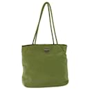 PRADA Tote Bag Nylon Green Auth yb534 - Prada