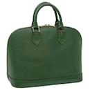 LOUIS VUITTON Epi Alma Hand Bag Borneo Green M52144 LV Auth 69012 - Louis Vuitton