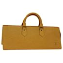 LOUIS VUITTON Epi Sac Triangle Hand Bag Yellow M52099 LV Auth 68641 - Louis Vuitton