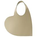 Heart Shopper Bag - Coperni - Leather - Beige
