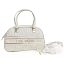 Dior Oblique Leather Vibe Bowling Bag Bolso de cuero en excelentes condiciones