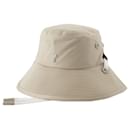 Adc Bucket Hat - AMI Paris - Baumwolle - Hellbeige - Ami