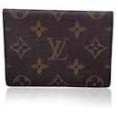 Porta-documentos de identificação de carteira dupla com monograma vintage - Louis Vuitton