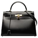 Hermès Veau box noir Kelly Selliere 32