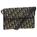 Borsa a tracolla in tela Christian Dior Trotter Navy Auth 69408