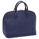 LOUIS VUITTON Epi Alma Hand Bag Blue Myrtille M5214G LV Auth 69014 - Louis Vuitton