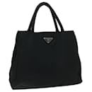 PRADA Hand Bag Nylon Black Auth bs12829 - Prada