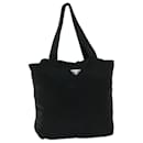 PRADA Tote Bag Nylon Black Auth bs12811 - Prada