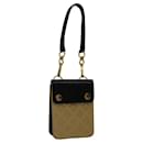 CHANEL Matelasse Hand Bag Leather Beige CC Auth 68905A - Chanel
