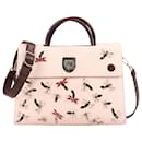 CHRISTIAN DIOR Smooth calf leather Medium Diorever Flap in Pink