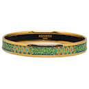 Bracelet en émail étroit vert Hermes - Hermès