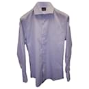 Chemise boutonnée Brunello Cucinelli en coton bleu clair