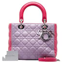 Lady Dior in pelle cannage media