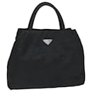 PRADA Hand Bag Nylon Black Auth bs9236 - Prada