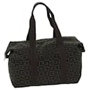 GIVENCHY Tote Bag Canvas Brown Black Auth bs12852 - Givenchy