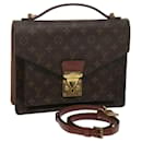 Louis Vuitton-Monogramm Monceau 28 Handtasche 2Weg M51185 LV Auth 62021