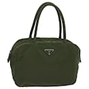 PRADA Hand Bag Nylon Green Auth bs12826 - Prada