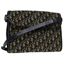 Borsa a tracolla in tela Christian Dior Trotter Navy Auth yk11200