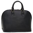 LOUIS VUITTON Epi Alma Hand Bag Black M52142 LV Auth 52227 - Louis Vuitton