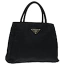PRADA Hand Bag Nylon Black Auth 68959 - Prada