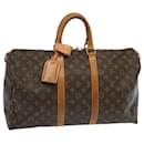 Louis Vuitton-Monogramm Keepall 45 Boston Bag M.41428 LV Auth 67698