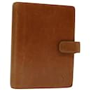 LOUIS VUITTON Nomade Leather Agenda MM Day Planner Cover Beige R20473 auth 69494 - Louis Vuitton