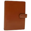 LOUIS VUITTON Nomade Leather Agenda MM Day Planner Cover Beige R20473 auth 68970 - Louis Vuitton