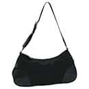 PRADA Shoulder Bag Nylon Black Auth bs12809 - Prada