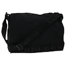 BURBERRY Shoulder Bag Canvas Black Auth bs12801 - Burberry