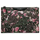 Givenchy Black Printed Leather Clutch