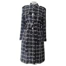 Casaco de Tweed com Cinto Cosmopolita Paris 11K$ - Chanel