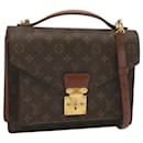 Louis Vuitton Monogram Monceau 28 Hand Bag 2way M51185 LV Auth 68936