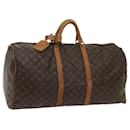Louis Vuitton Monogram Keepall 60 Boston Bag M41422 LV Auth 67471
