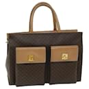 CELINE Macadam Canvas Hand Bag PVC Brown Auth bs12759 - Céline