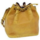 LOUIS VUITTON Epi Petit Noe Shoulder Bag Tassili Yellow M44109 LV Auth 69603 - Louis Vuitton