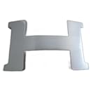 fibbia per cintura Hermes Constance XL 42mm nuova argento spazzolato scatola dustbag - Hermès