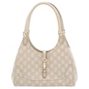 Cream Jackie leather bag - Gucci