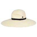 Cream Blanche hat - size S - Maison Michel