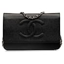 CC Caviar Chain Shoulder Bag - Chanel